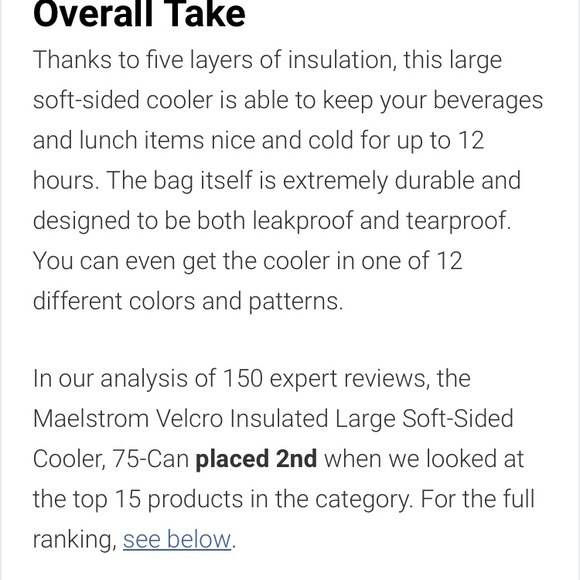 Maelstrom Black Blue Insulated Duffel Cooler Bag - Picture 3 of 16